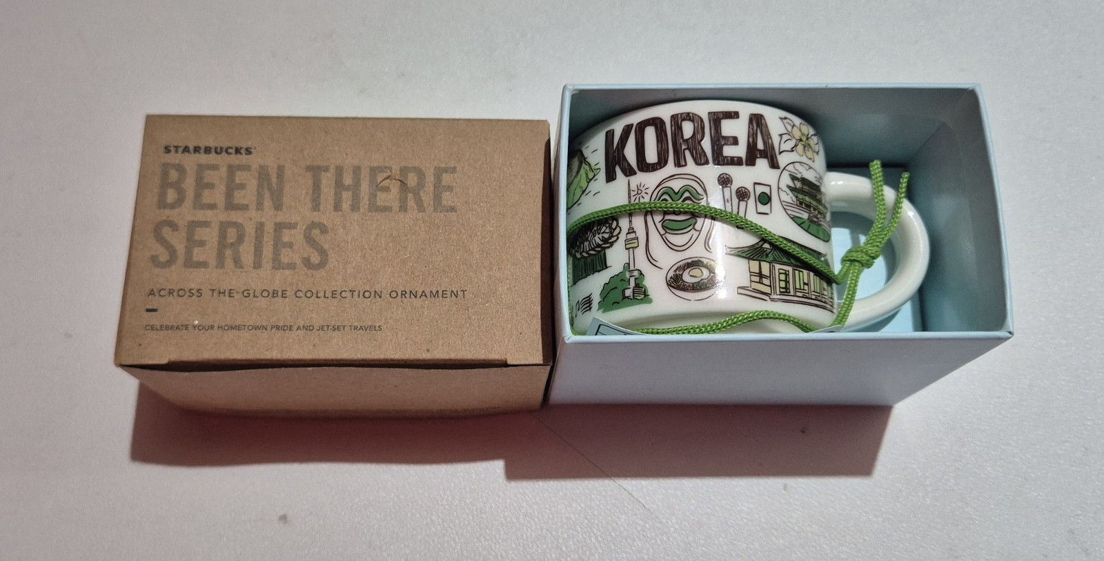 Starbucks 2019 Korea Been There Korea 2oz (59ml) City VHTF Ornament