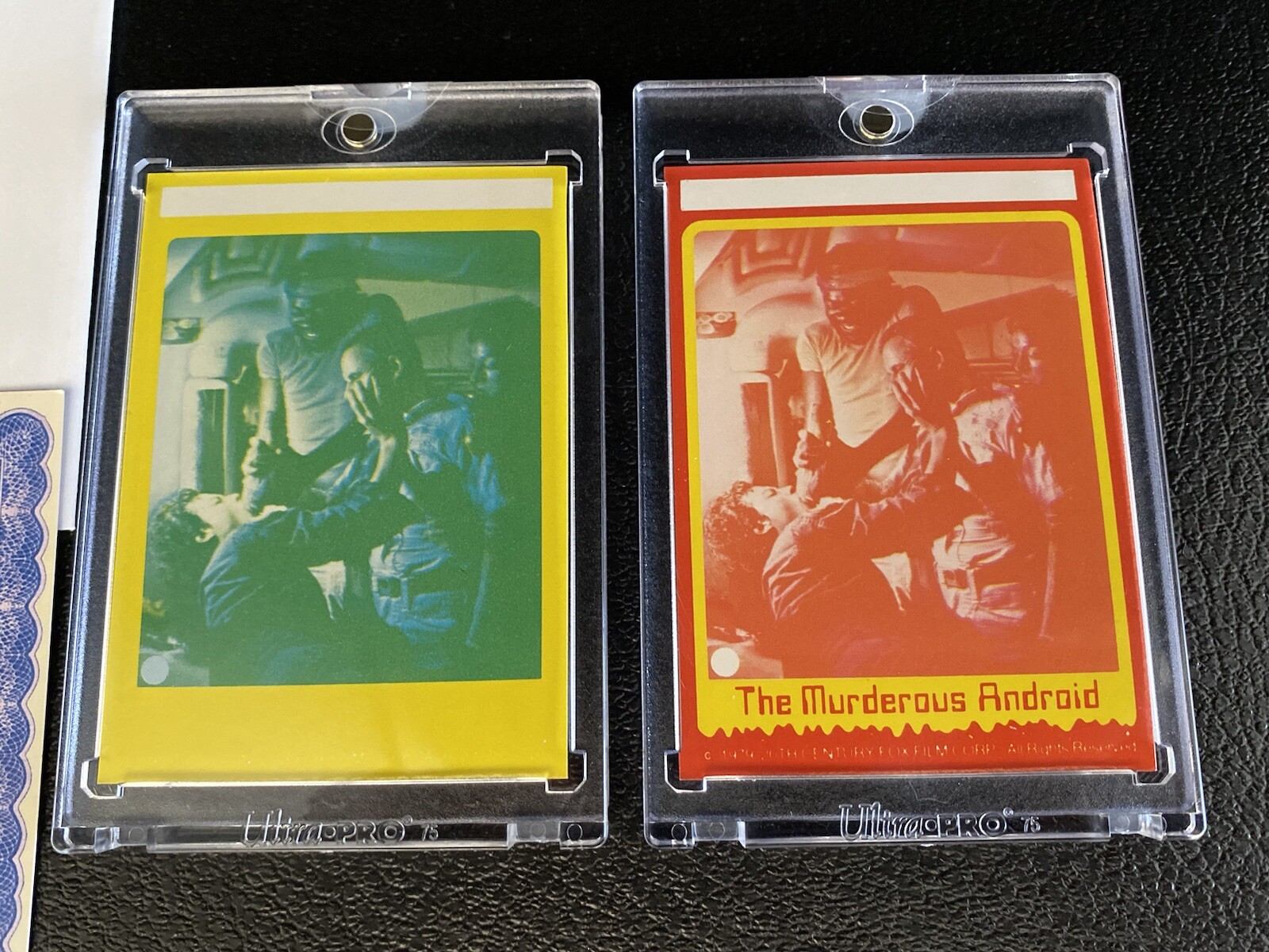 Alien 1979 Topps Vault Color Proof Set Sigourney Weaver Rookie Card #70 Ripley