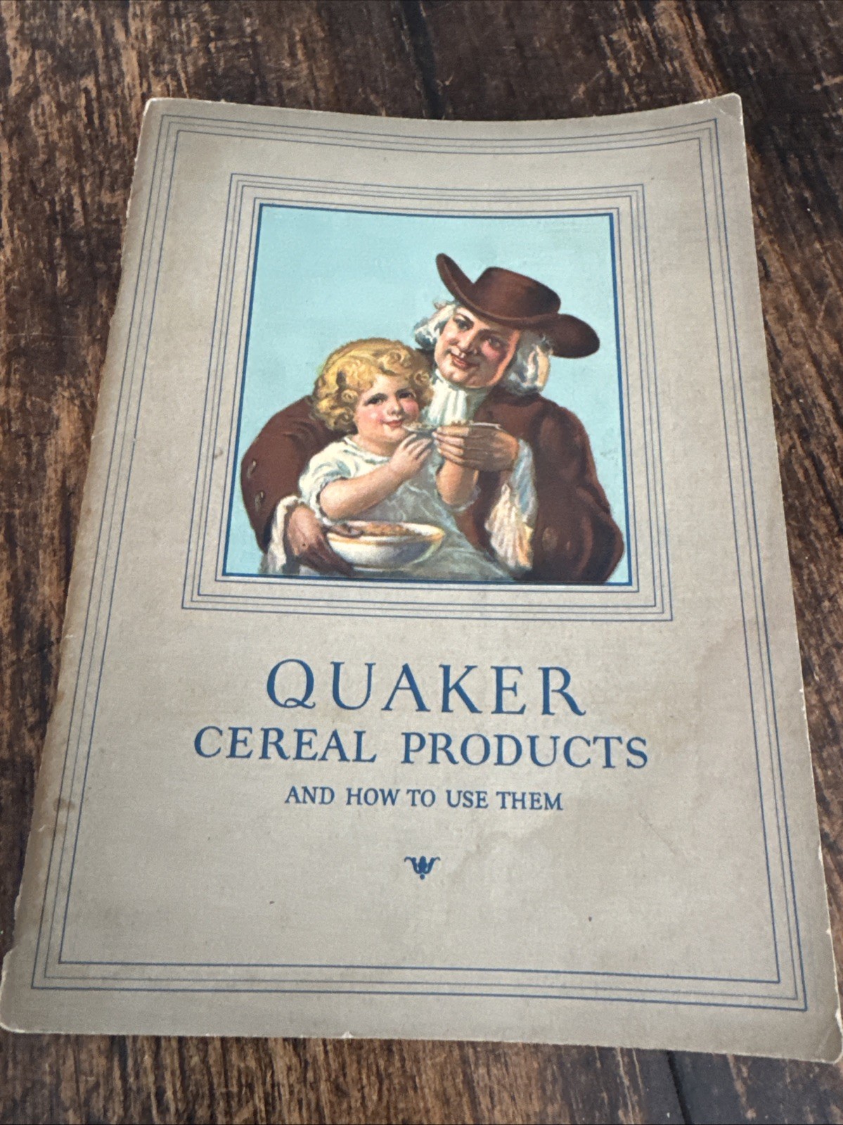 Antique 1927 “Quaker Cereal Products and How to Use Them” Booklet