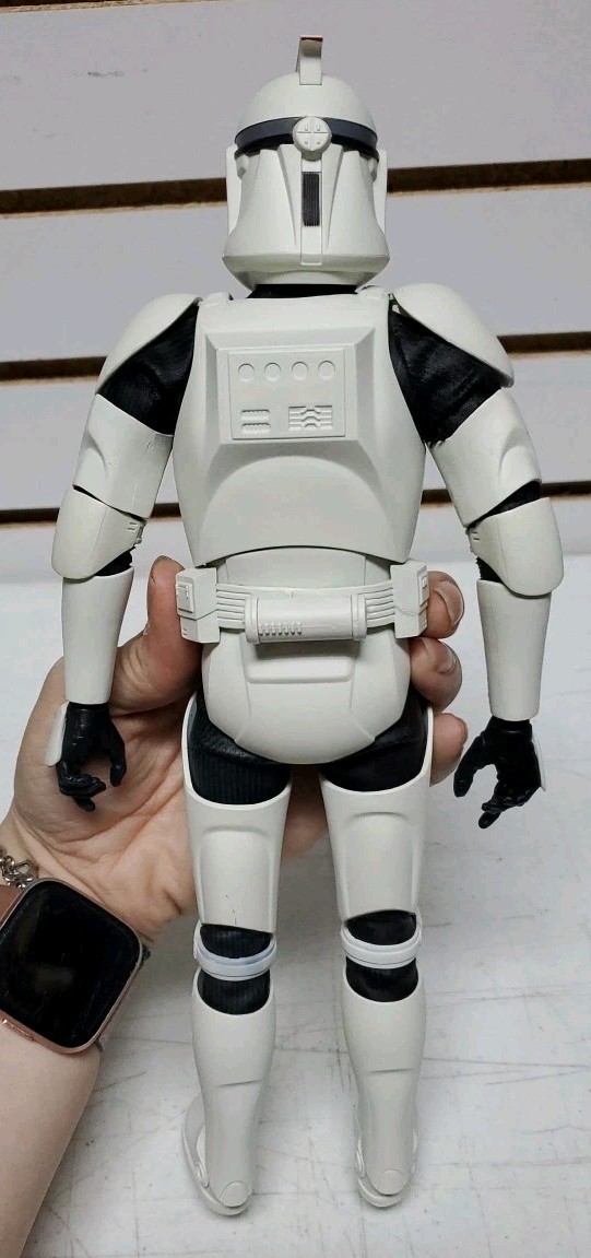 2009 Sideshow: Star Wars Republic Clone Trooper Phase 1 Armor Figure, Pre-Owned