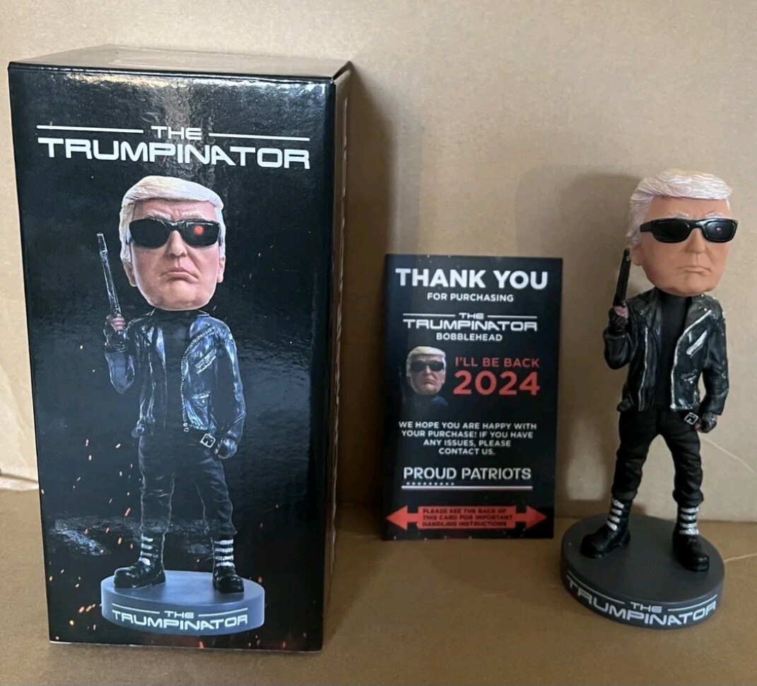 Trumpinator Bobblehead, I’ll Be Back in 2024