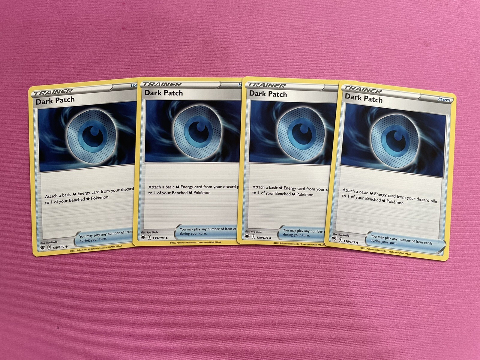 Dark Patch – 139/189- Astral Radiance – Trainer – Playset (x4)