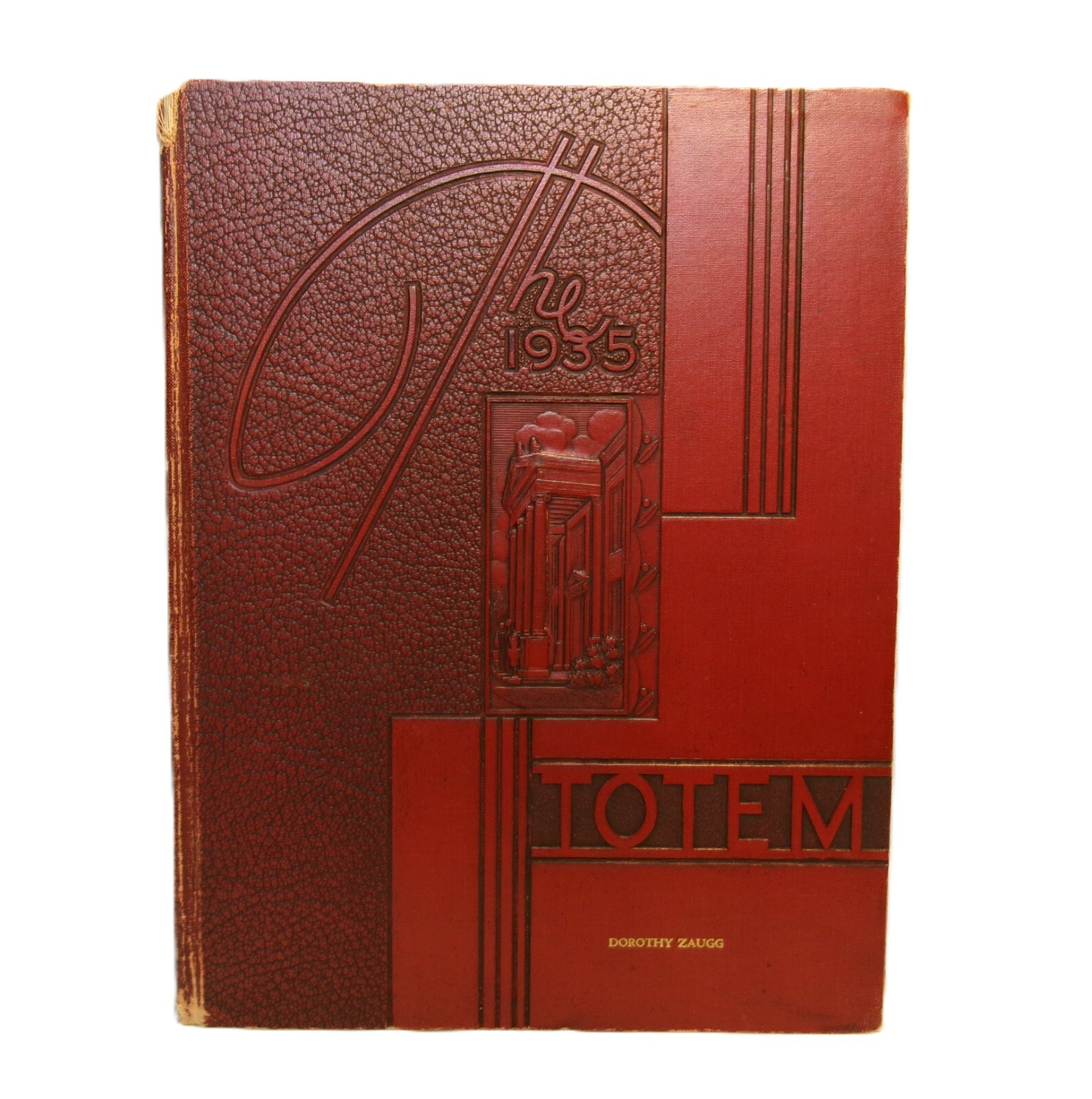 1935 (1930’s) Vintage Southside High School Yearbook: THE TOTEM, Ft. Wayne, Ind.