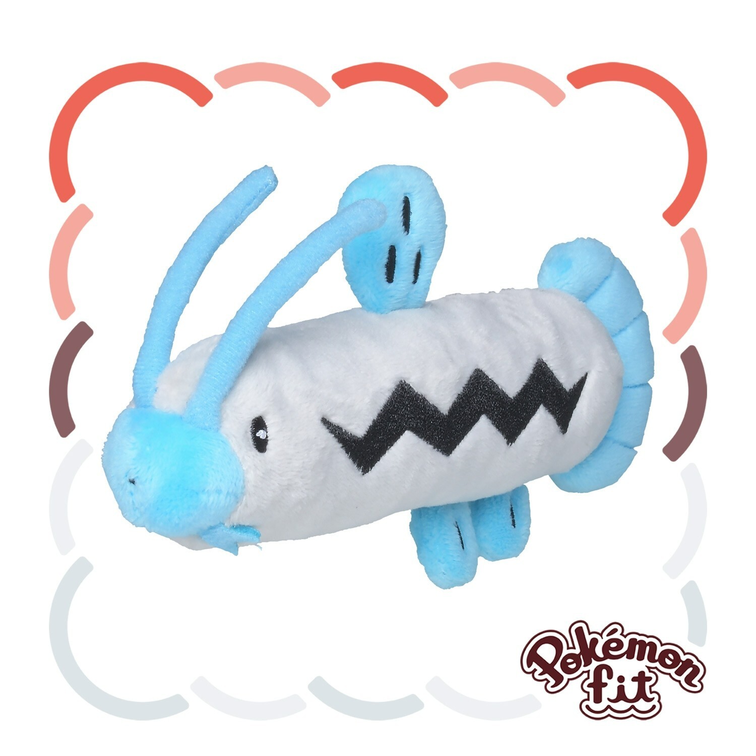 Pokemon Center Fit Plush Doll – 339 Barboach 6.5″ Water Whisker Fish Hoenn Go JP