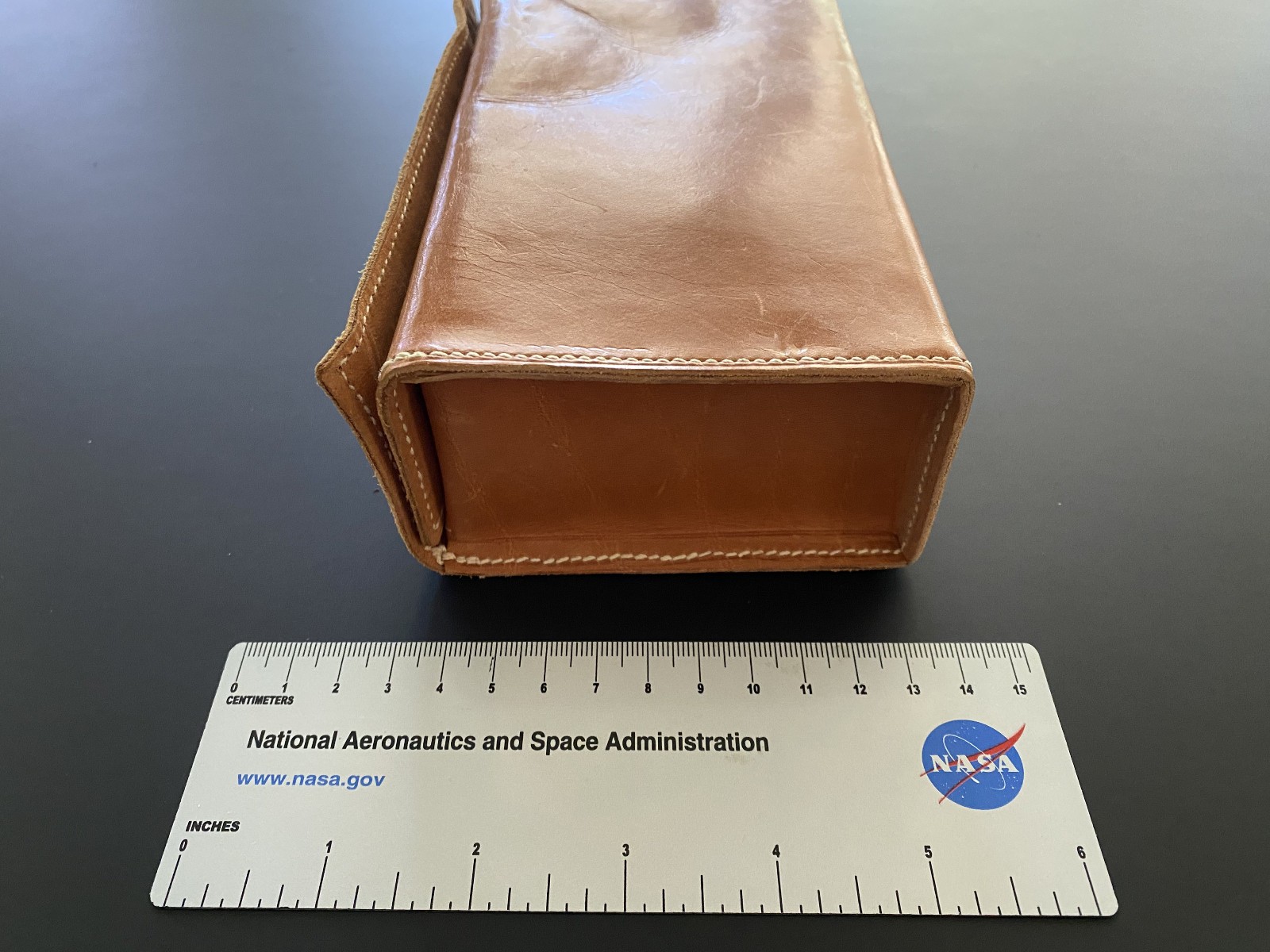 Vintage Soviet Soyuz Mir Space Program Medical Emergency Kit Leather Pouch