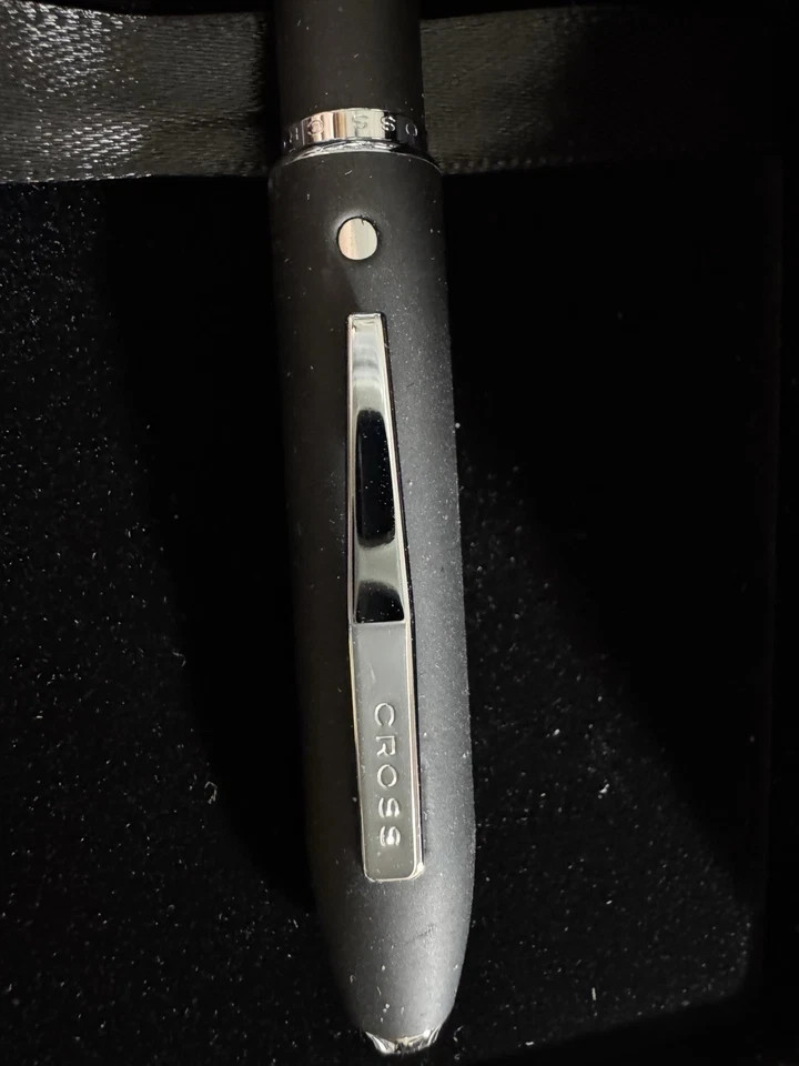 CROSS TECH 4 Black MULTI-FUNCTION BLACK ,BLUE, RED BP, PENCIL & STYLUS NEW