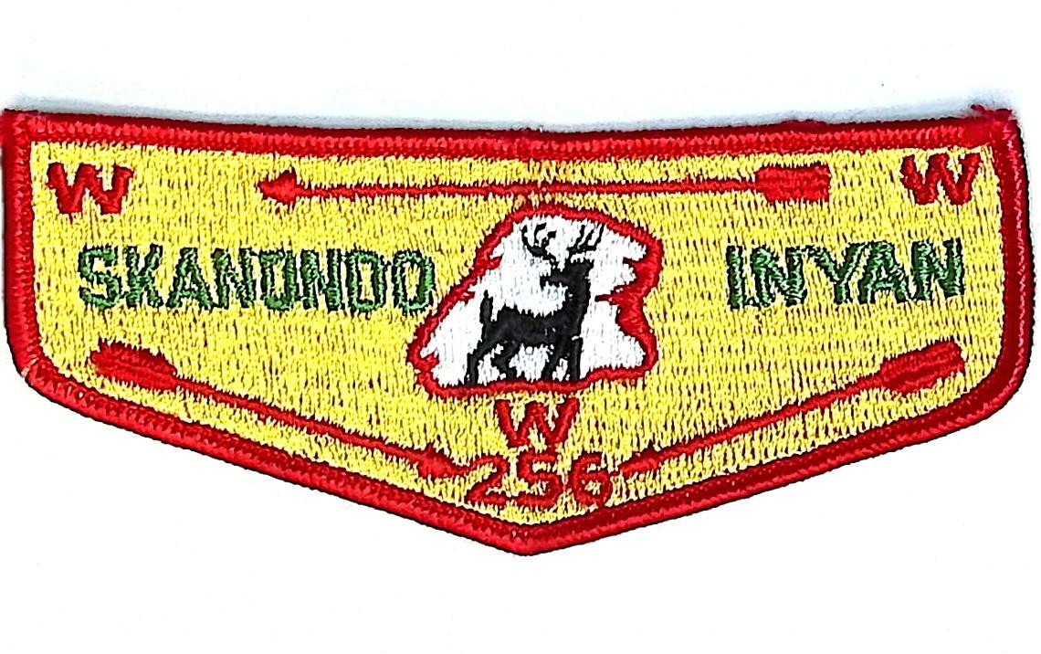 Skanondo Inyan Lodge 256 S4 Flap Colonel Drake Council 537 Oil City, PA
