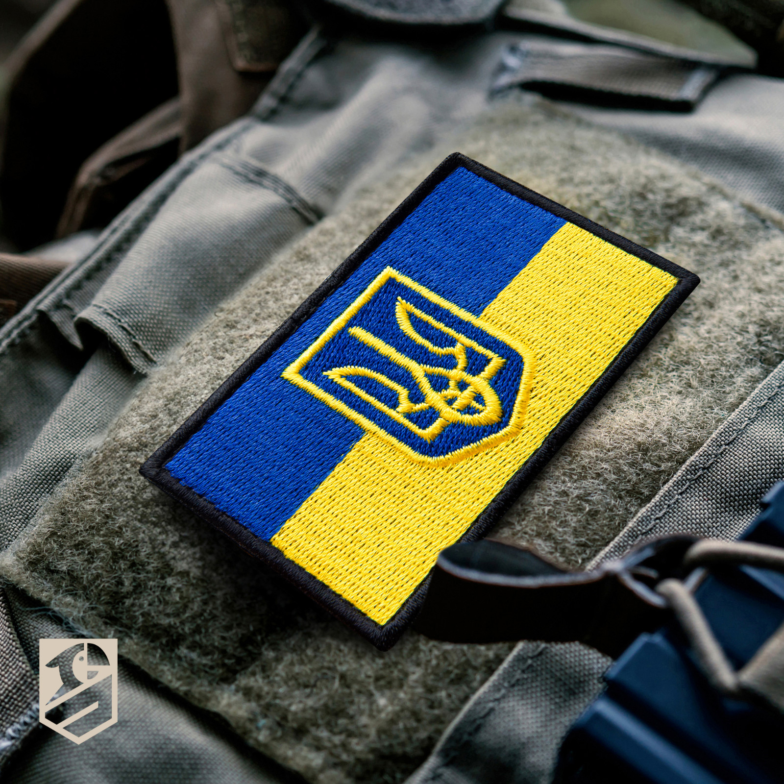 2Pcs Ukraine Flag Patch Set, Embroidered Ukrainian Patch 2×3