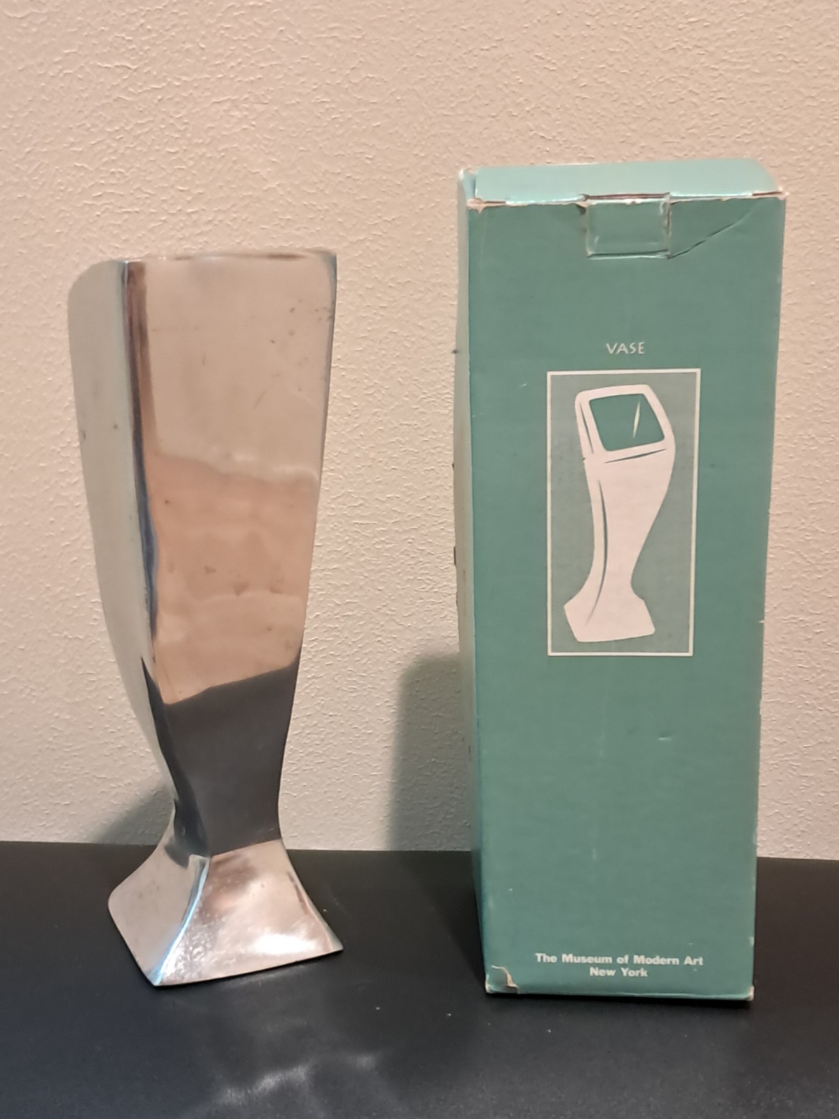 Vase by CecLePage – 1998, Recycled Cast Aluminum