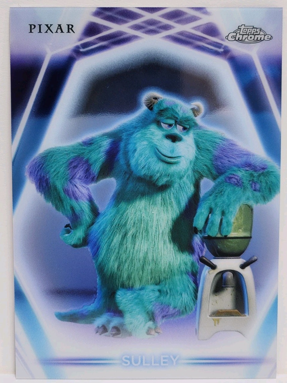 2026 Topps Disney Neon Sully Chrome Neon Etch #CNE-118