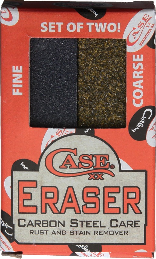 Case Cutlery Knife Rust Eraser Set (Fine & Coarse) e01