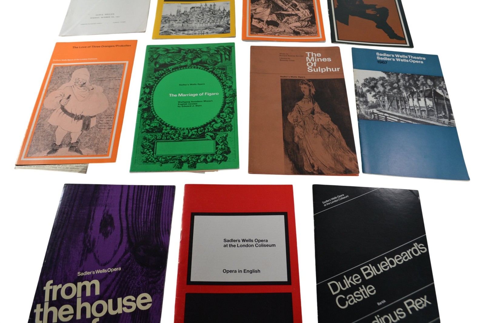 Sadler’s Wells Opera Programmes Collection The Marriage of Figaro Vintage