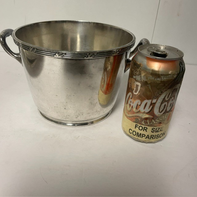1929 C,RI&P (Rock Island) Railroad S.P. Dining Car Ice Bucket by Wallace Silver