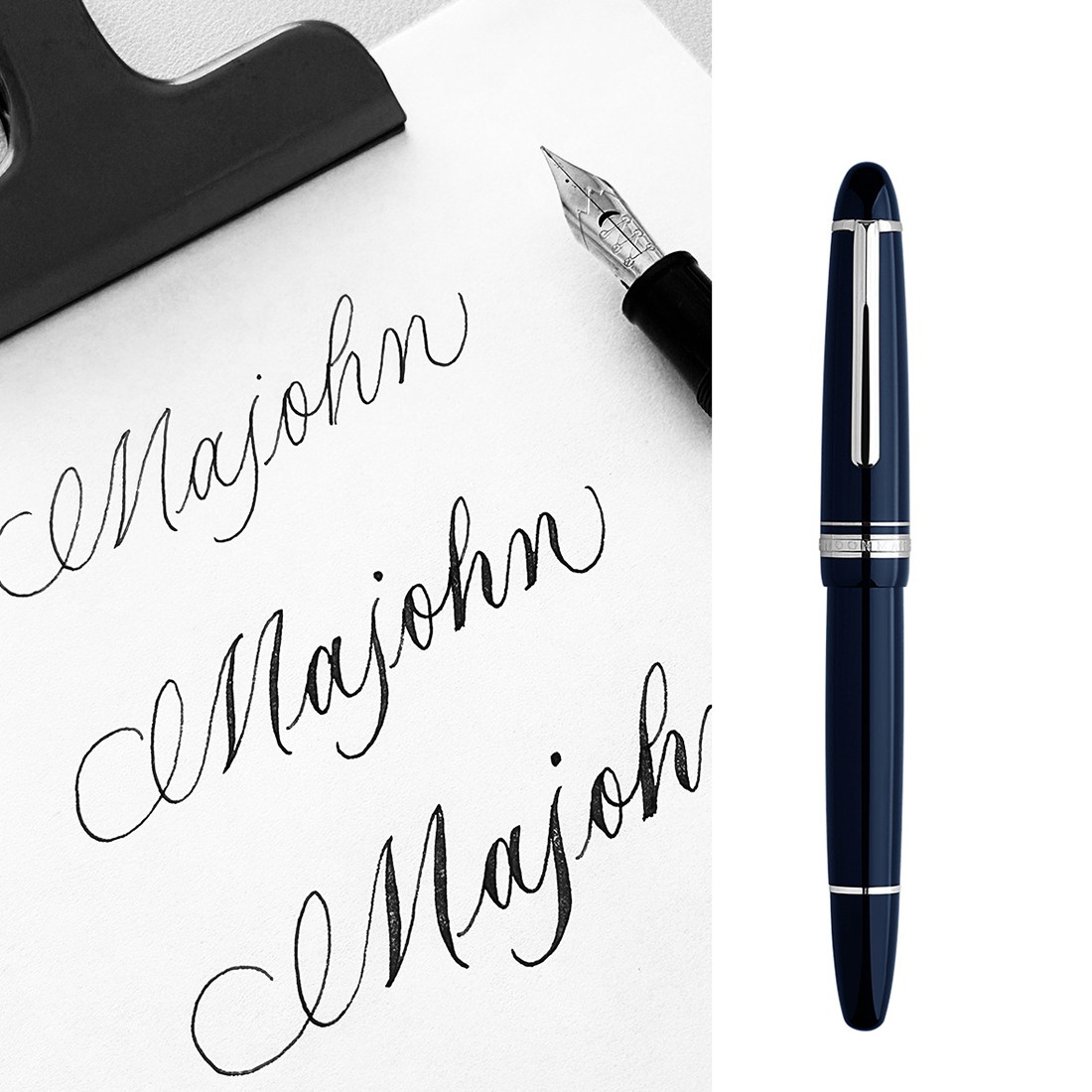 Majohn P136 Piston Fountain Pen Flexible / Flex Nib Writing Office Gift Pen