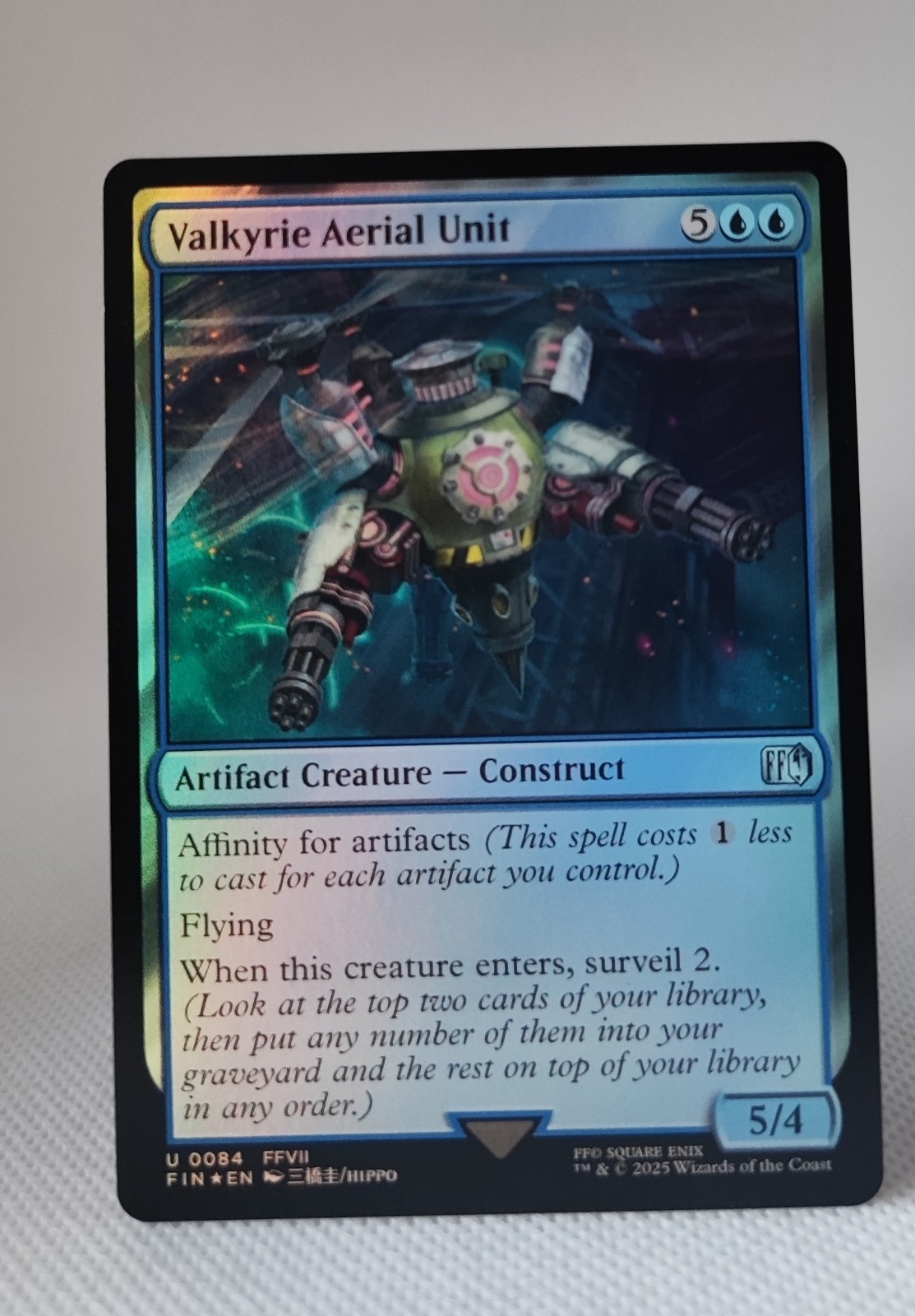 Valkyrie Aerial Unit (Foil) – 0084 – Final Fantasy – MTG – NM/M