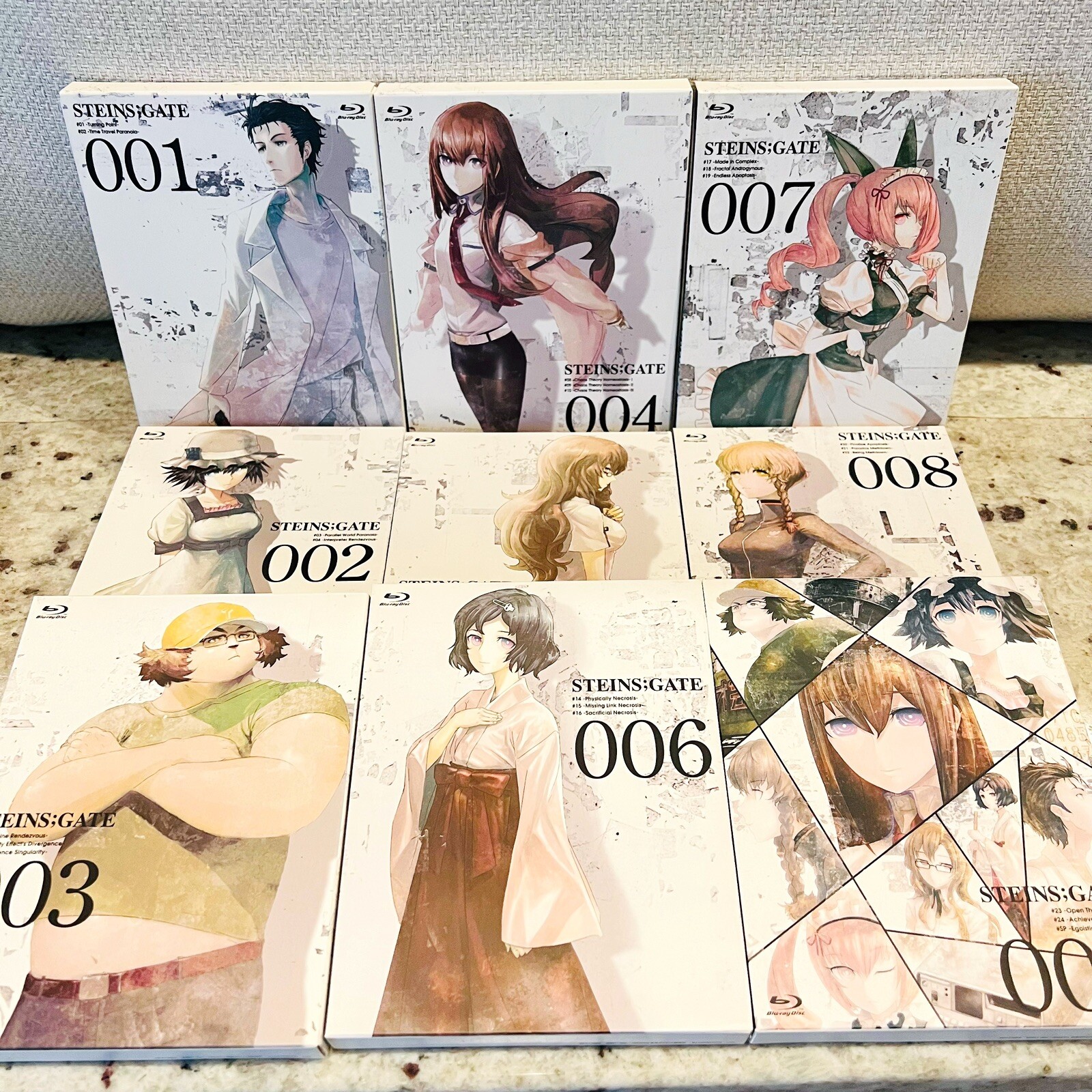 [Steins Gate] IMPORTED TV 24 ep. +SP – Blu ray & Drama CD # Okabe Kurisu Mayuri