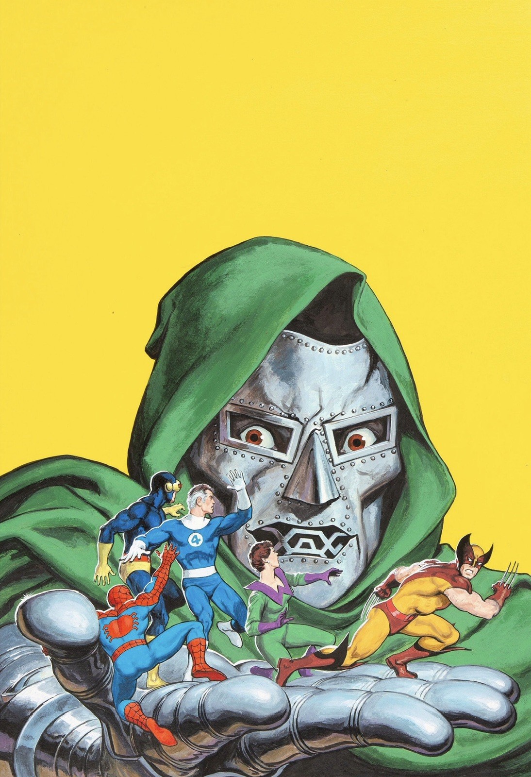 Dr Doom 13×19 POSTER MARVEL Comics Secret Wars Wolverine Decor Wall Art