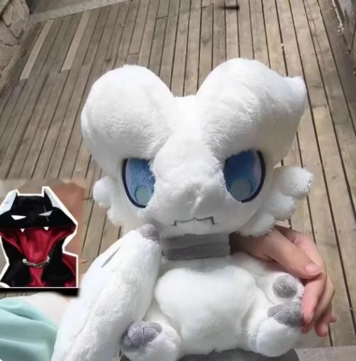 30cm Anime Reshiram Fill Plush Doll Christmas Gifts Decorative Toys Ornament