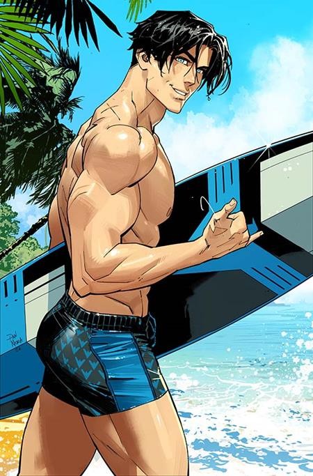 Nightwing #140 Cover D Dan Mora Swimsuit Card Stock Variant PRESALE 7/15/26