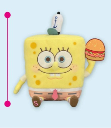 SpongeBob SquarePants Milky Boa BIG Plush Toy SpongeBob SquarePants FuRyu PSL