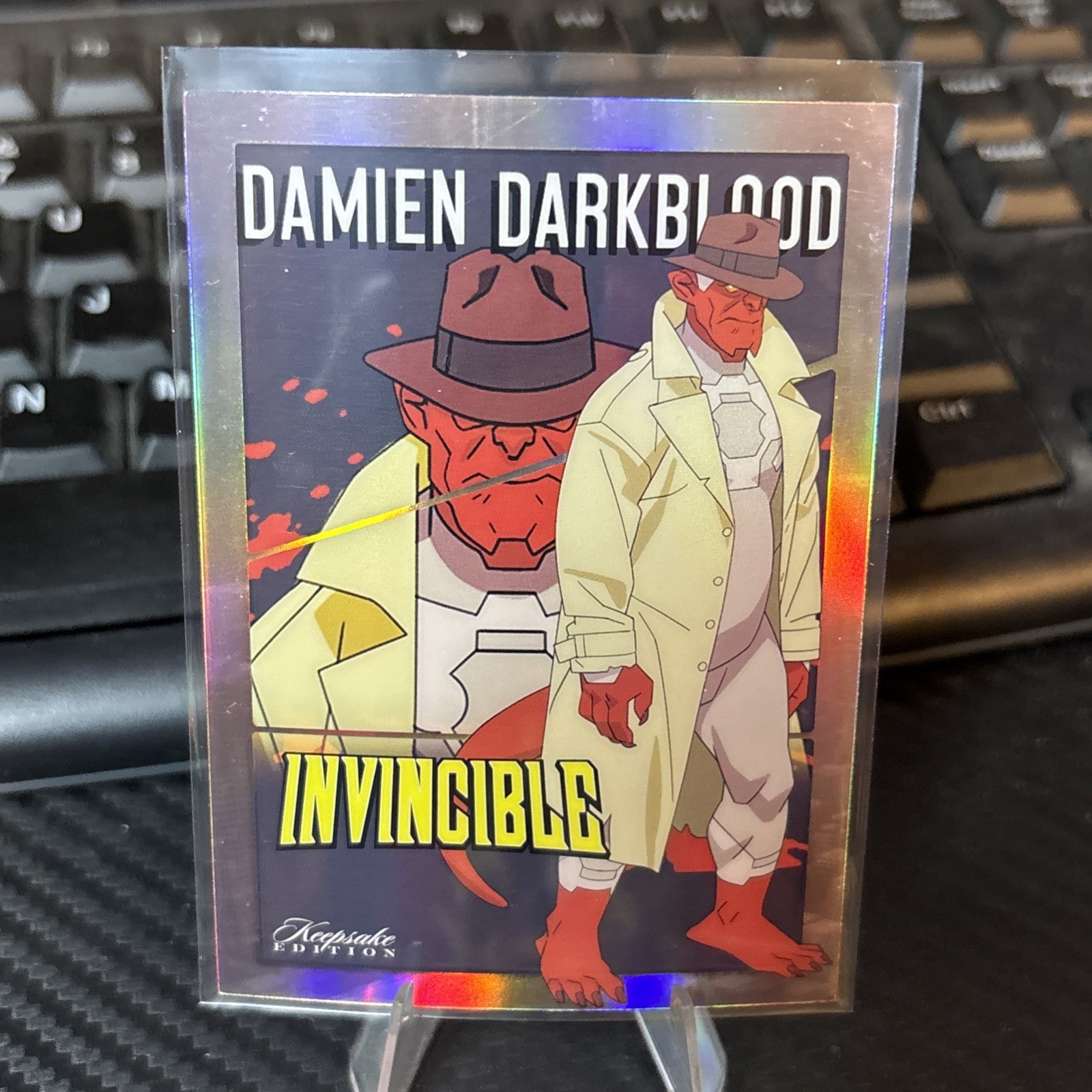 2025 Keepsake Invincible Damien Darkblood Pop Art Silver #187