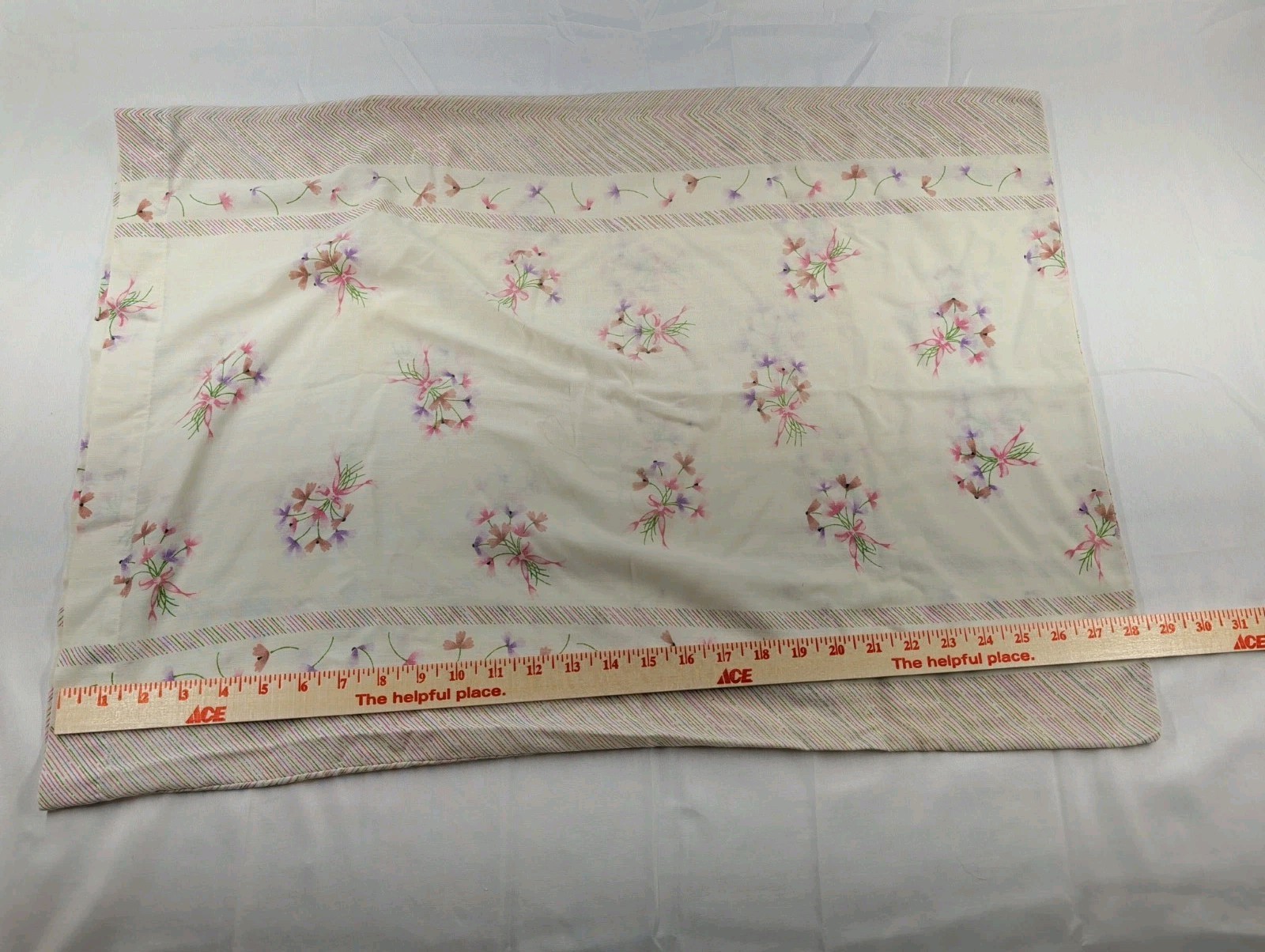 Vintage Criterion Pillowcase Floral Standard Size