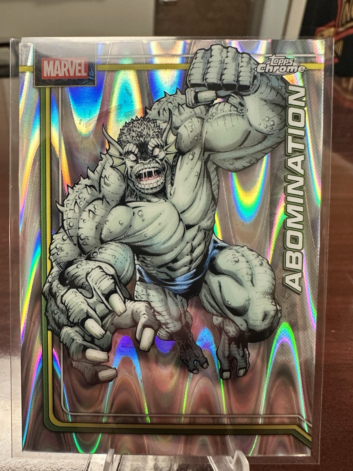 Topps Topps Chrome Marvel Abomination #001 Parallel/Variety Non-Sport Card