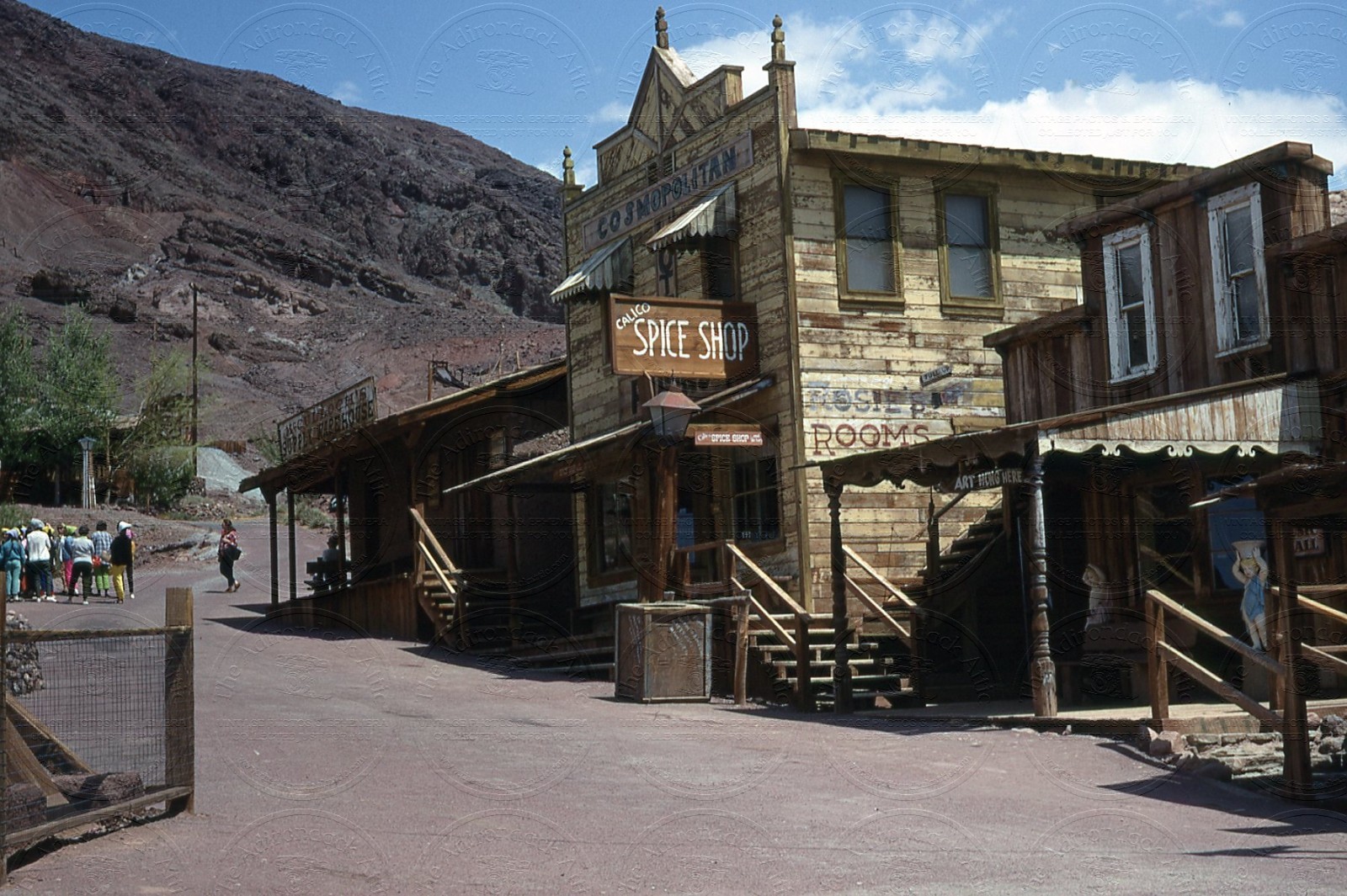 Calico Ghost Town Mining Town California Street 1960s Kodachrome 35MM Slide