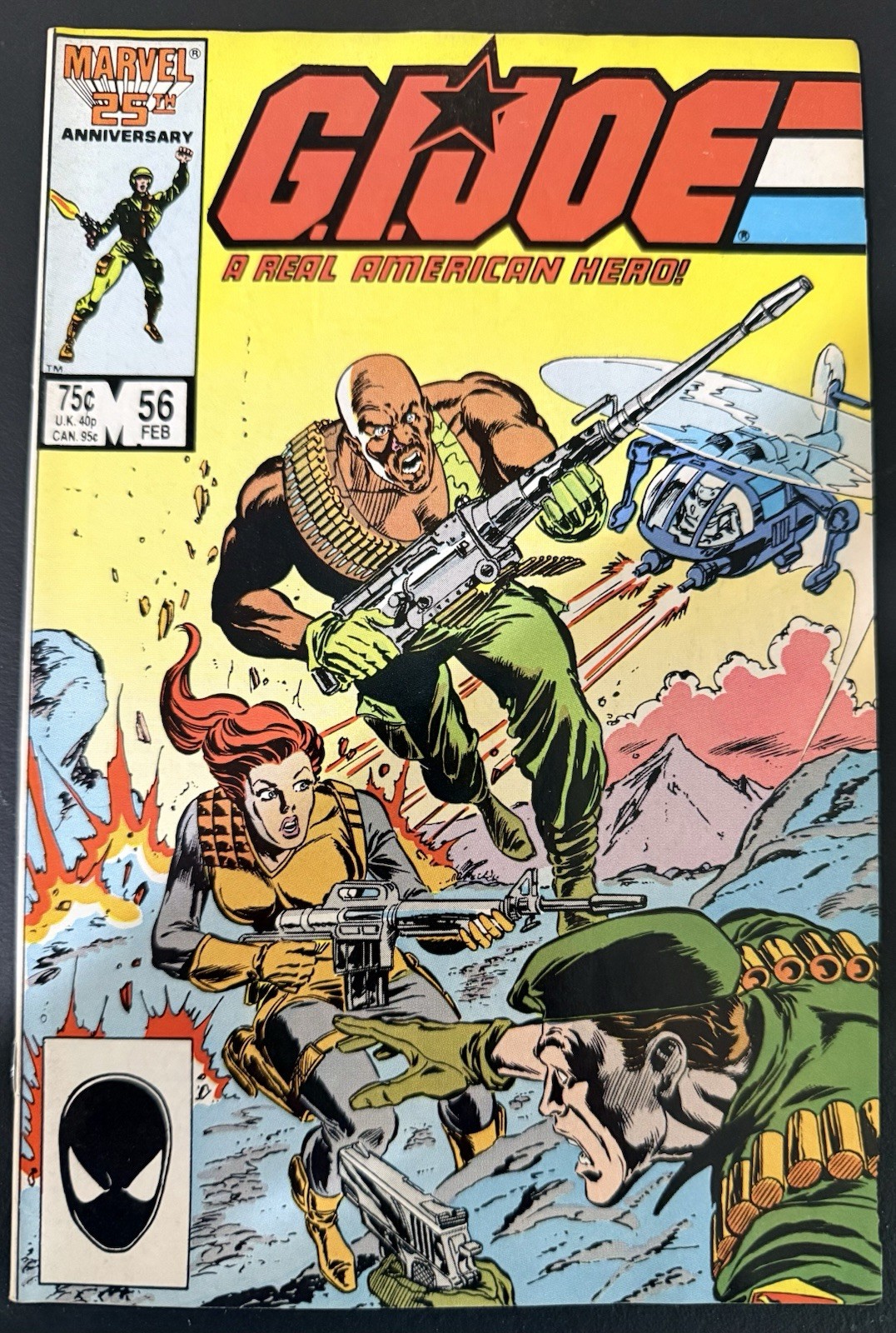 1987 G.I. JOE A REAL AMERICAN HERO #56 – Marvel Comics