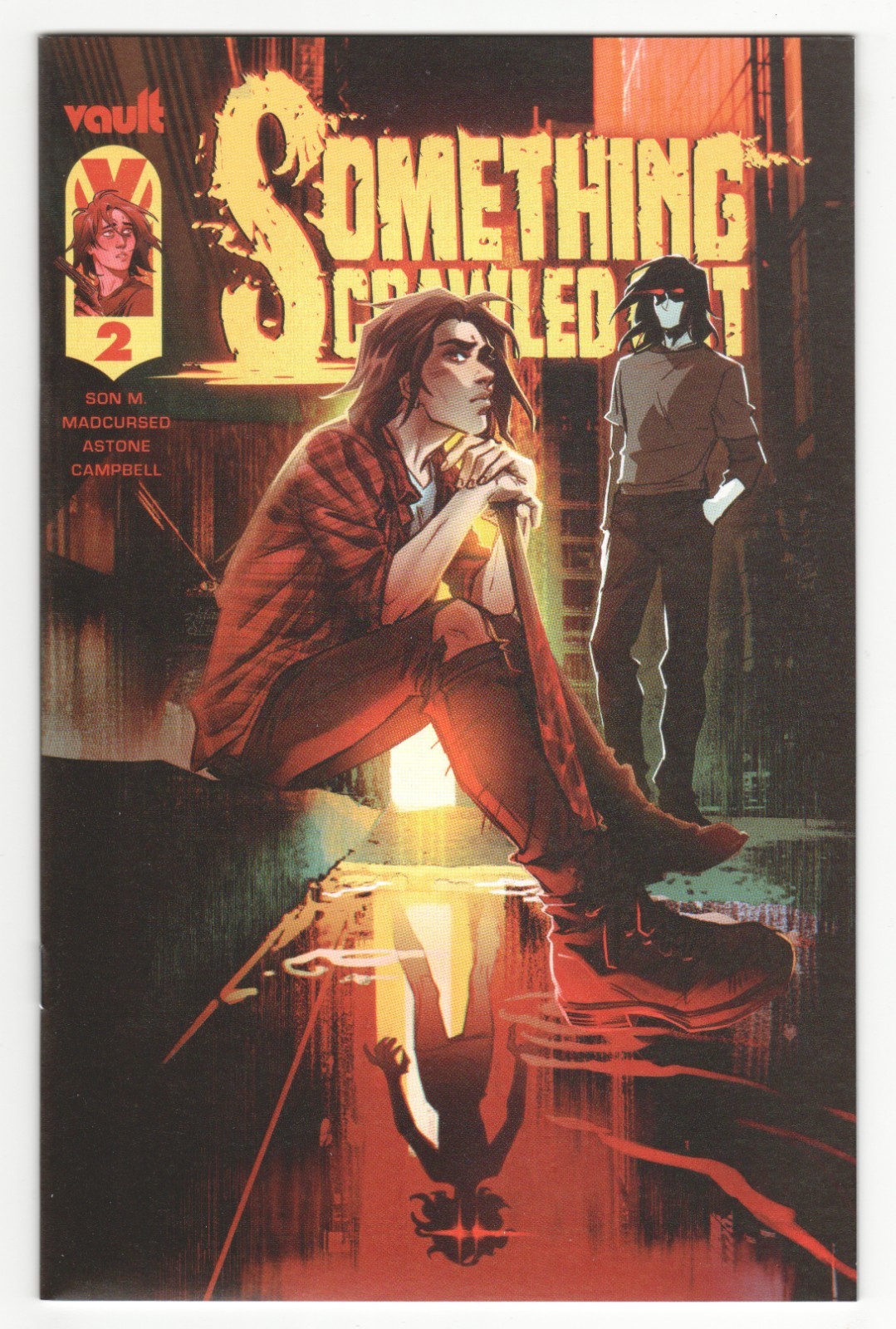 Something Crawled Out #2 – Son M. – Cas “MadCursed” Peirano Cover Art – NM 9.4