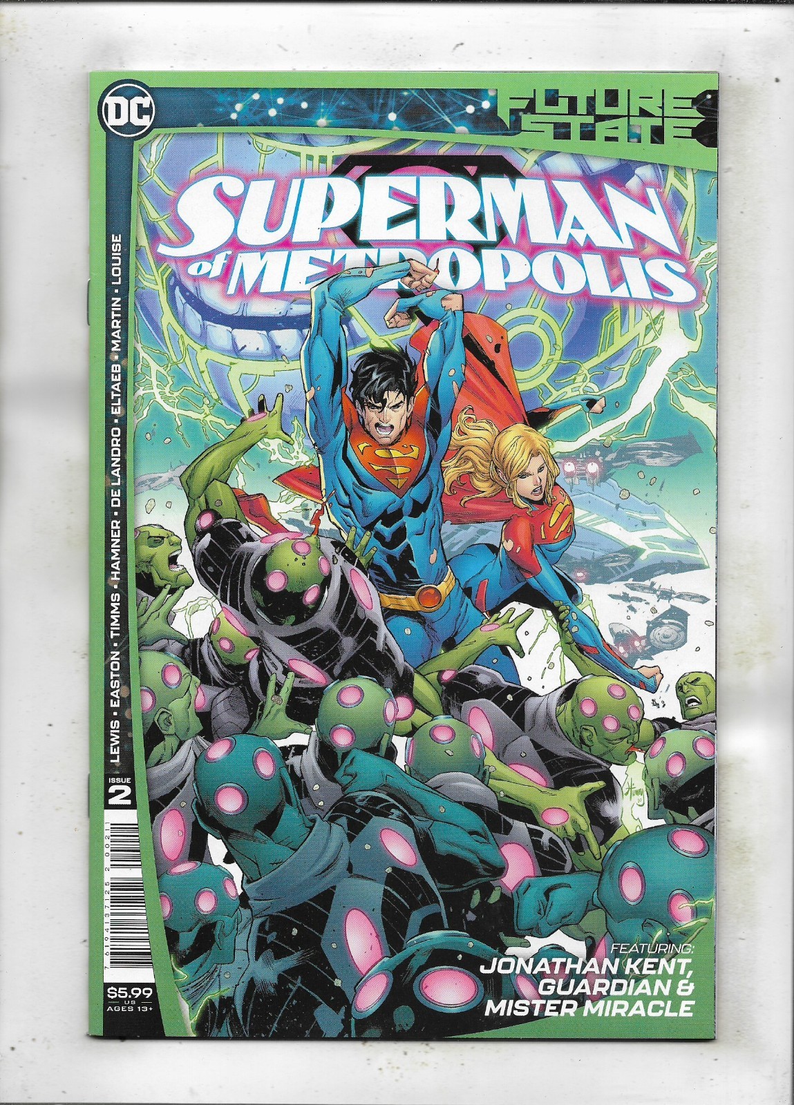 Future State Superman Of Metropolis 2021 #2 Very Fine/Near Mint