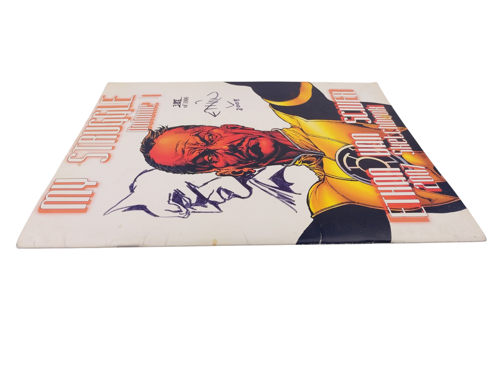 My Struggle Ethan Van Sciver Signed Sketchbook 2007 Comic Art Book 388/1000