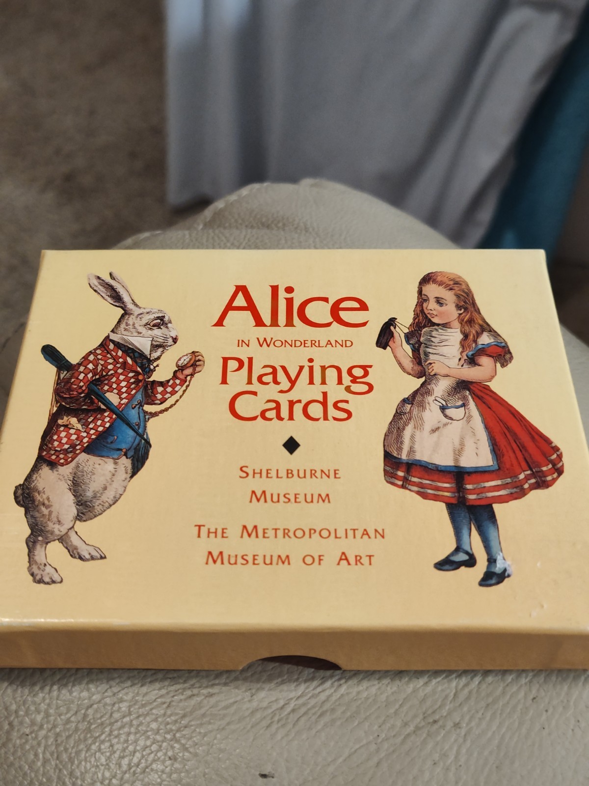 Alice In Wonderland Metropolitan Museum Of Art Playing Cards Sealed