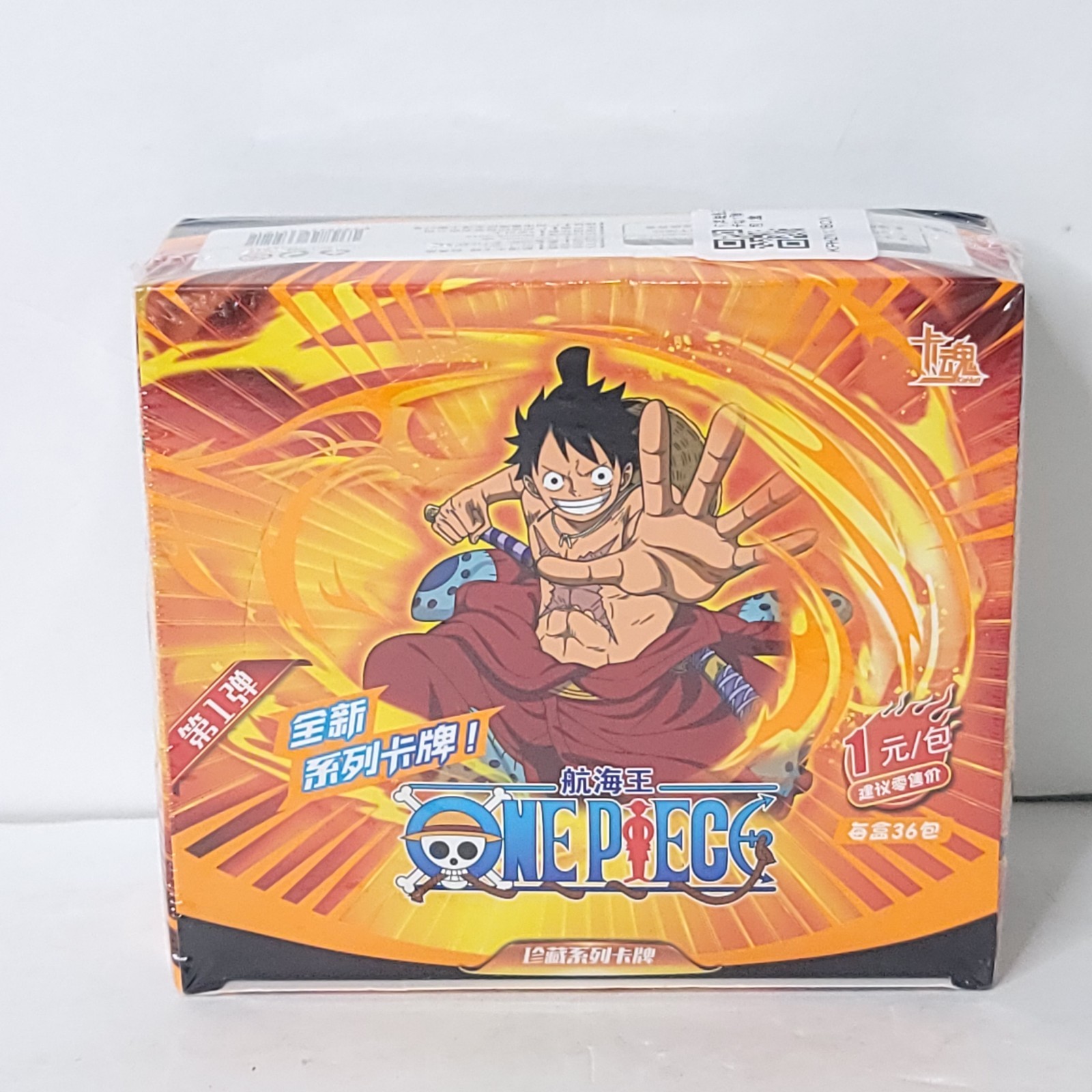One Piece Wano Luffy Booster Box Collecting Card Game 36 Packs NEW Sealed