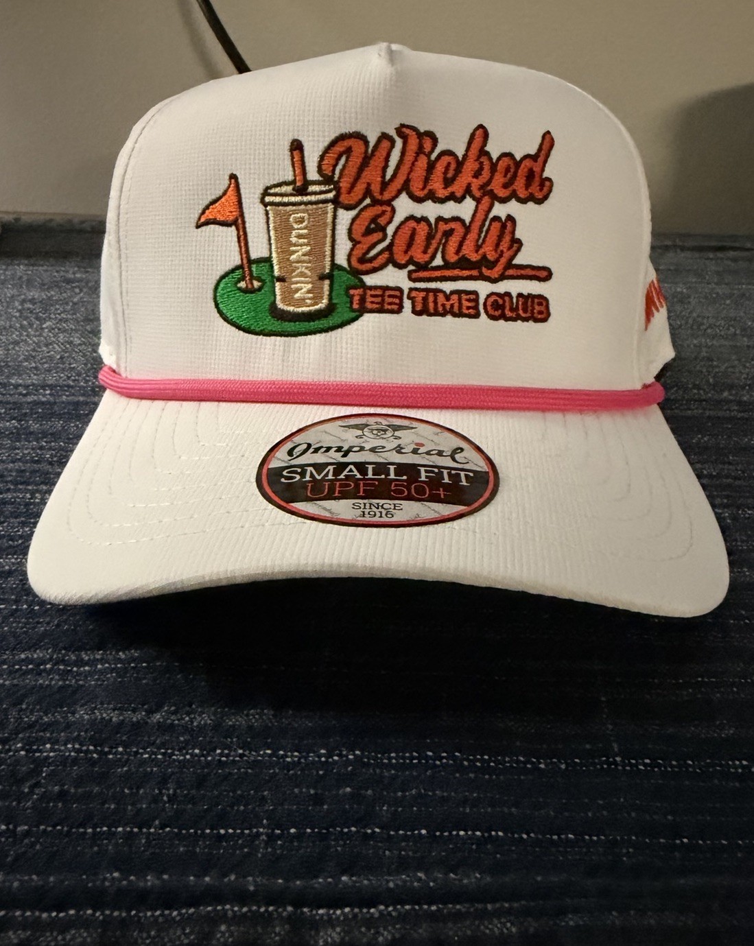 Dunkin Donuts Wicked Early Rope Hat – Official Merch NWT – In Hand, Ships Fast!