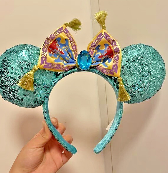 Disney.Parks Minnie Mouse Ears Aladdin Jasmine Magic Carpet Tokyo Headband
