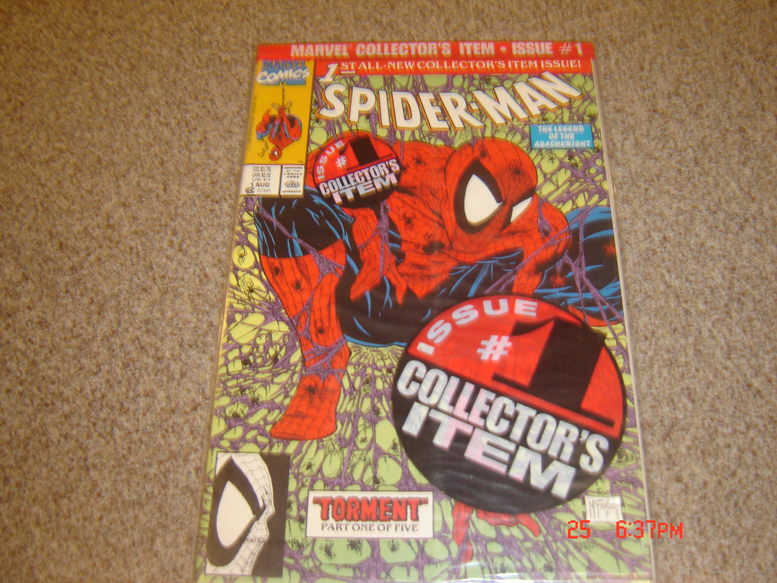 SPIDERMAN #1 COLLECTORS ITEM