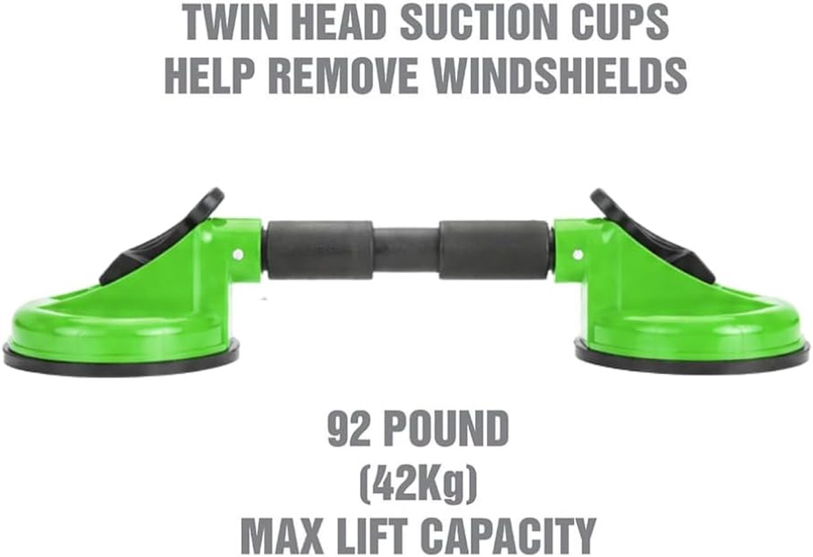 24246 Double Head Windshield Suction Cups for Glass Windows, Automotive Repair P