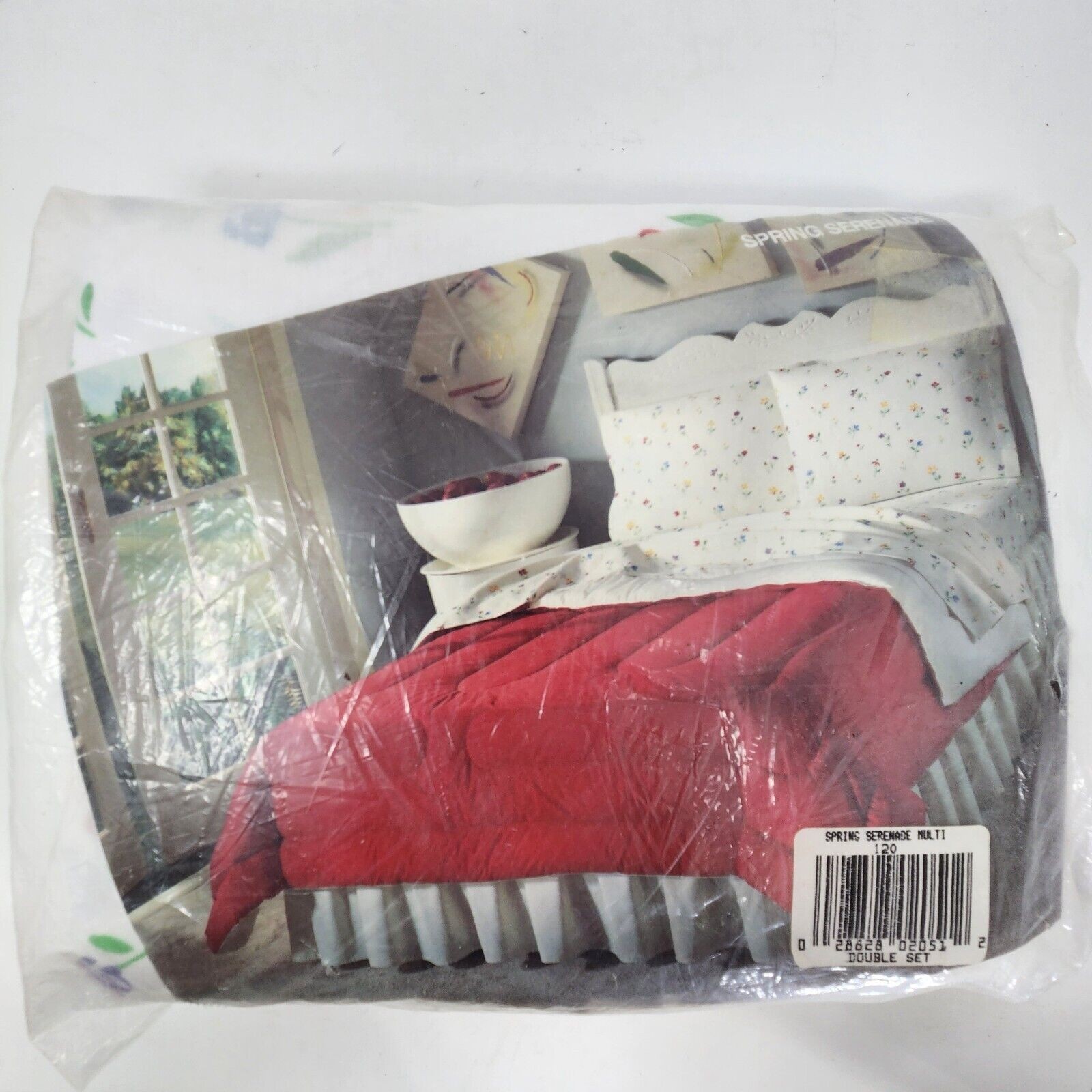 Tastemaker By Stevens The Bed Set Sheets Spring Serenade Floral FULL Easy Care