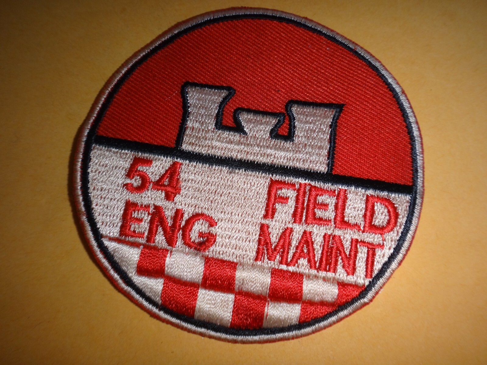 Korea War (1950-53) Patch US 54th ENGINEER FIELD MAINTENANCE Company