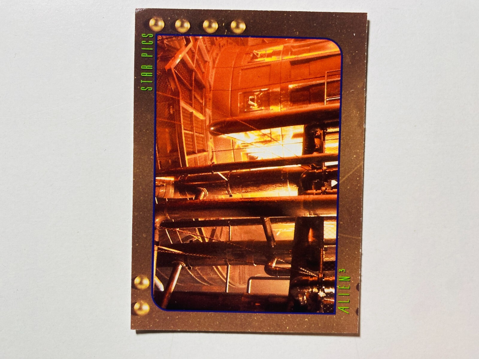 1992 STAR PICS; ALIEN 3 #28 DATALOG; 0:2200HRS, DAY 2 NM-MT CARD