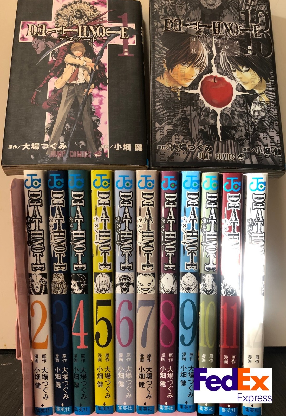 DEATH NOTE Vol.1-13 Set complete Comics Manga Tsugumi Ohba Japanese version