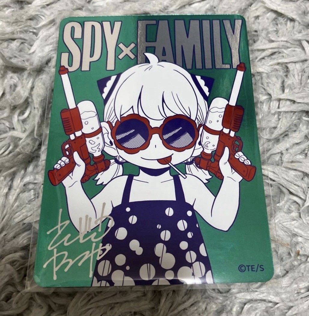 Natsucomi Summer 2026 Metakira Metallic Trading Card Spy Family Anya