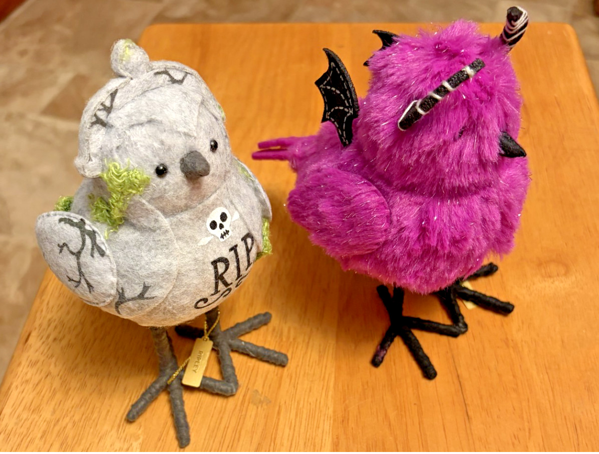 Target Hyde & EEK! Furbert Monster & Ripley Tombstone Halloween Birds 2026
