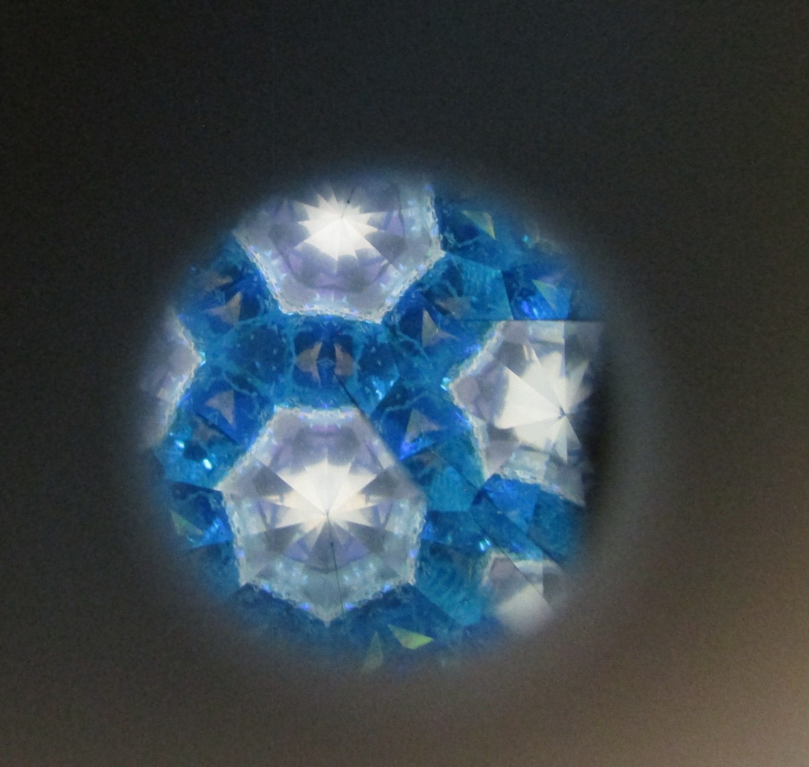 WILL SMITH SIGNED/DATED KALEIDOSCOPE WAVE SCOPE “ICE FLOE” (1996/2001)
