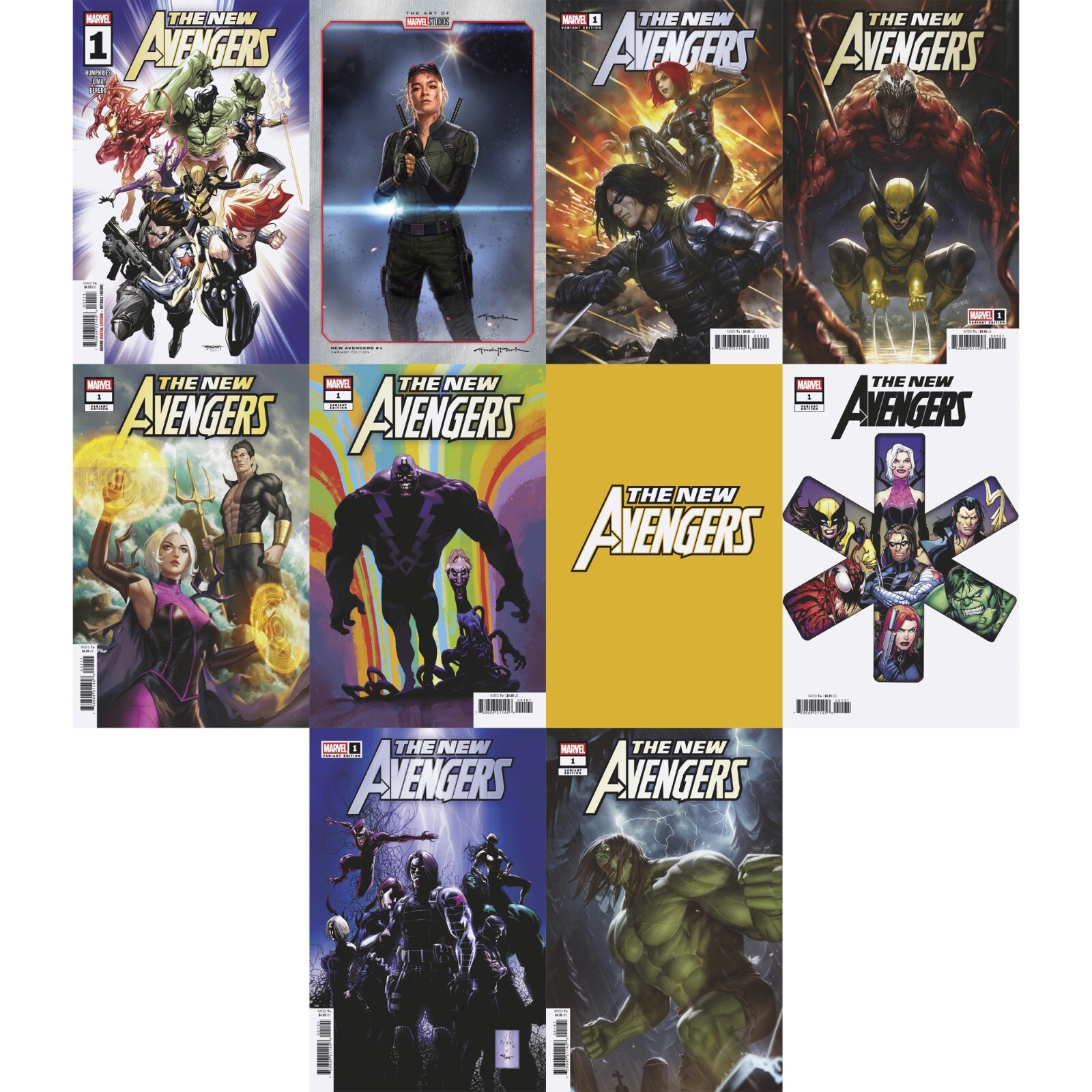New Avengers (2025) #1 2 3 4 5 6 7 8 9 10 Marvel Comics COVER SELECT