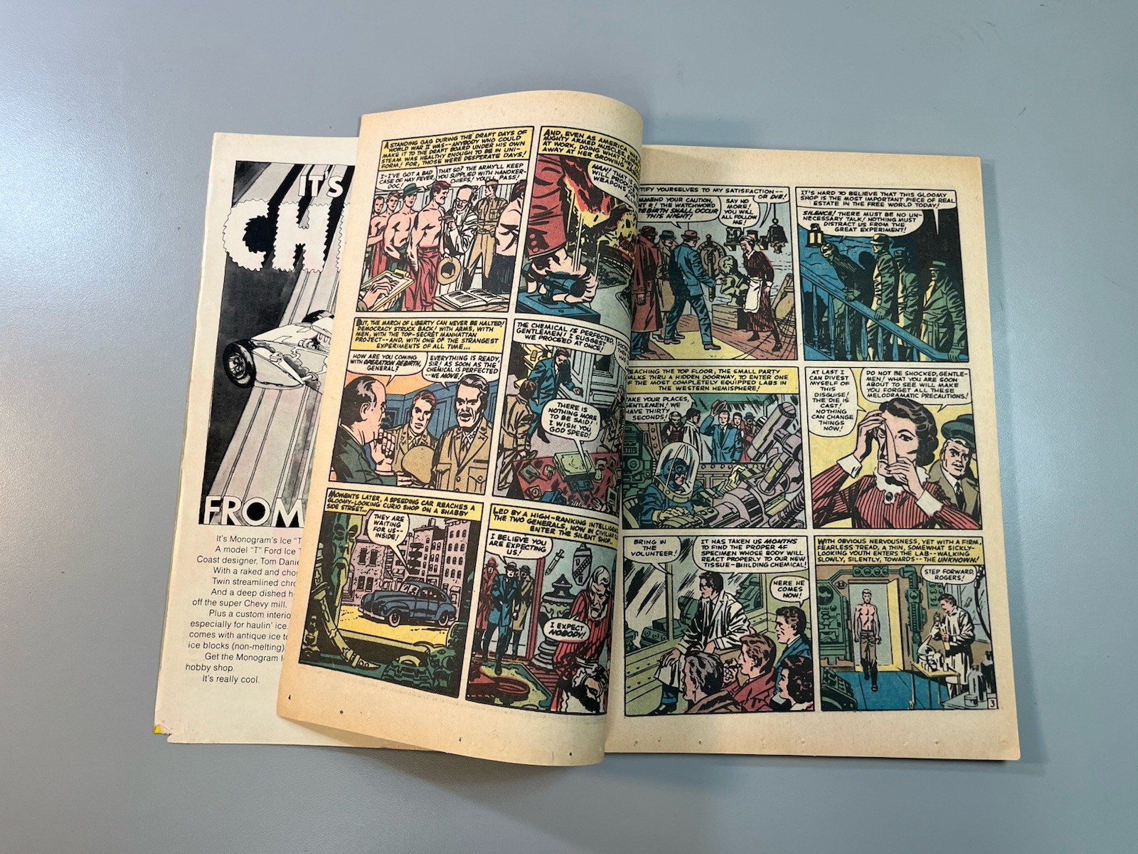 Captain America King-Size #1 1970 🔑Origin Cap retold/Severin Cvr/Kirby interior