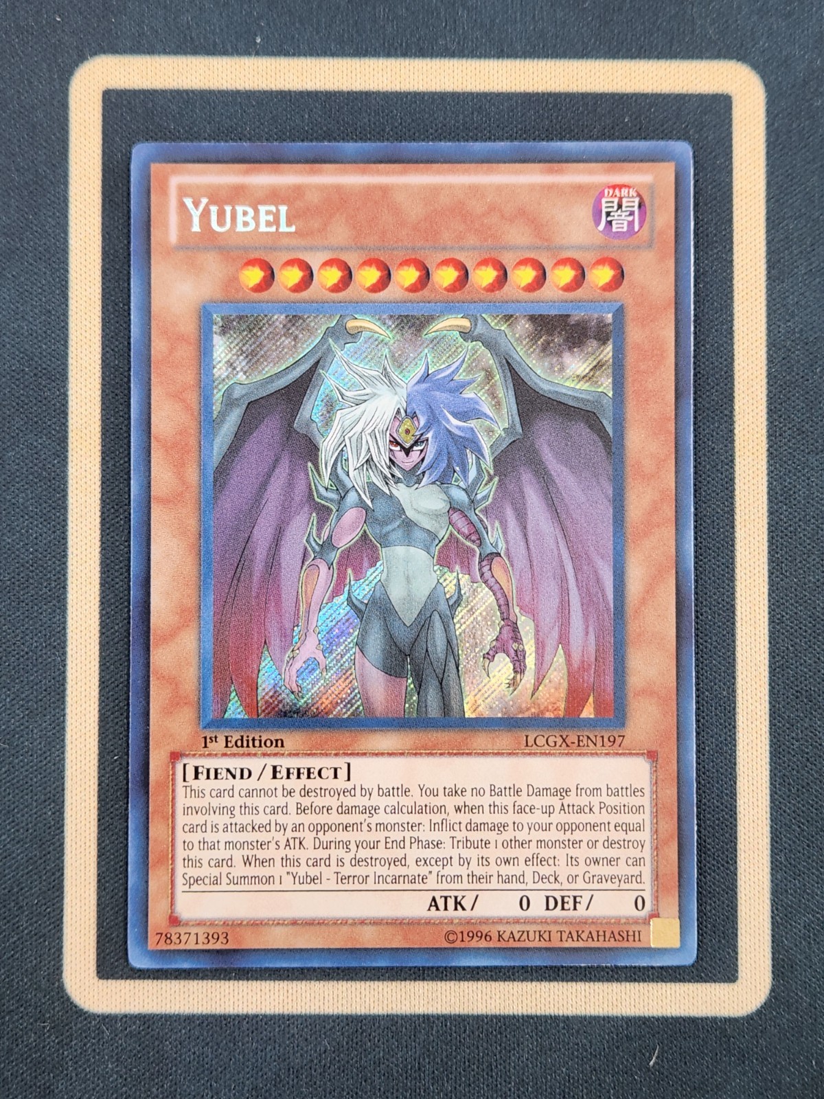 Yu-Gi-Oh! – Yubel – LCGX-WN197 – 1st ED Secret Rare #1