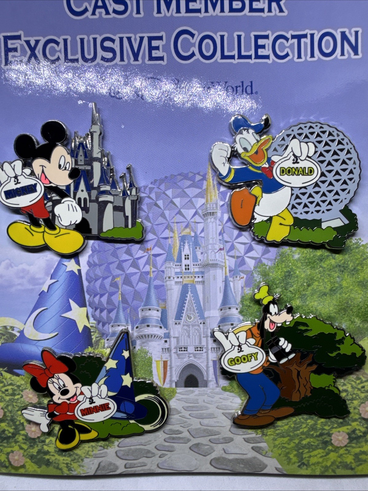 WDW – Cast Exclusive – Park Icons Pin Collection Pin Set 65516