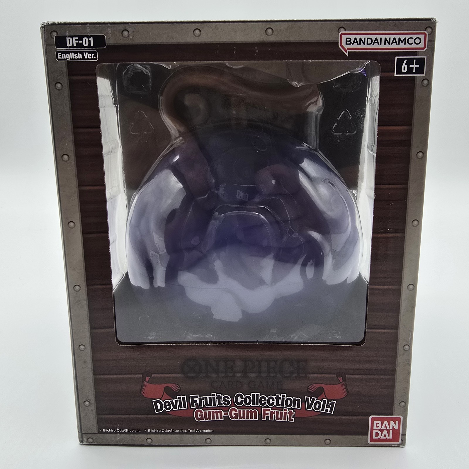 ONE PIECE Card Game Devil Fruits Collection Vol 1 Gum-Gum Fruit DF-01 CASE ONLY